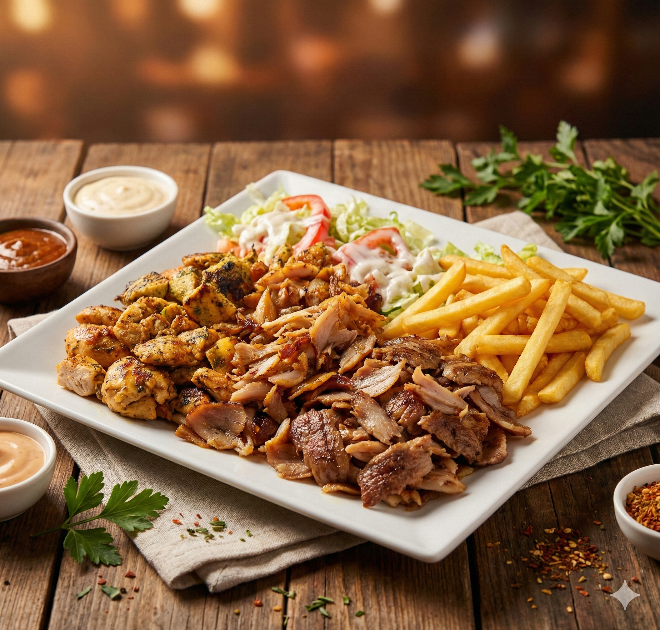Assiette Kebab